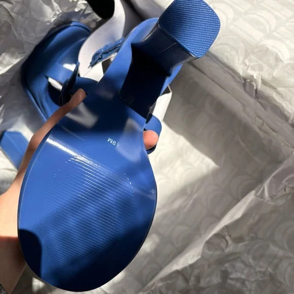 Best in Blue Platform Heels - Picture 8 of 9